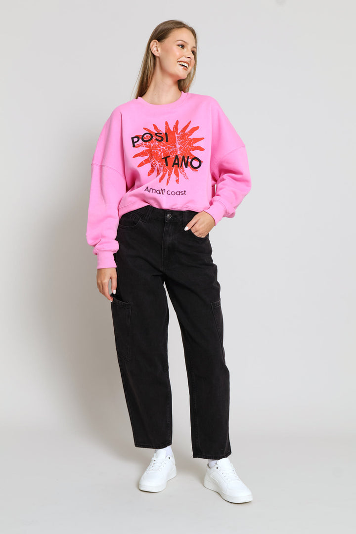 Cargo Barrel Denim - Black