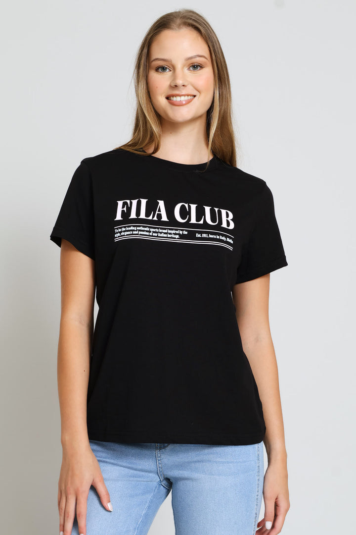 Club T-Shirt - Black