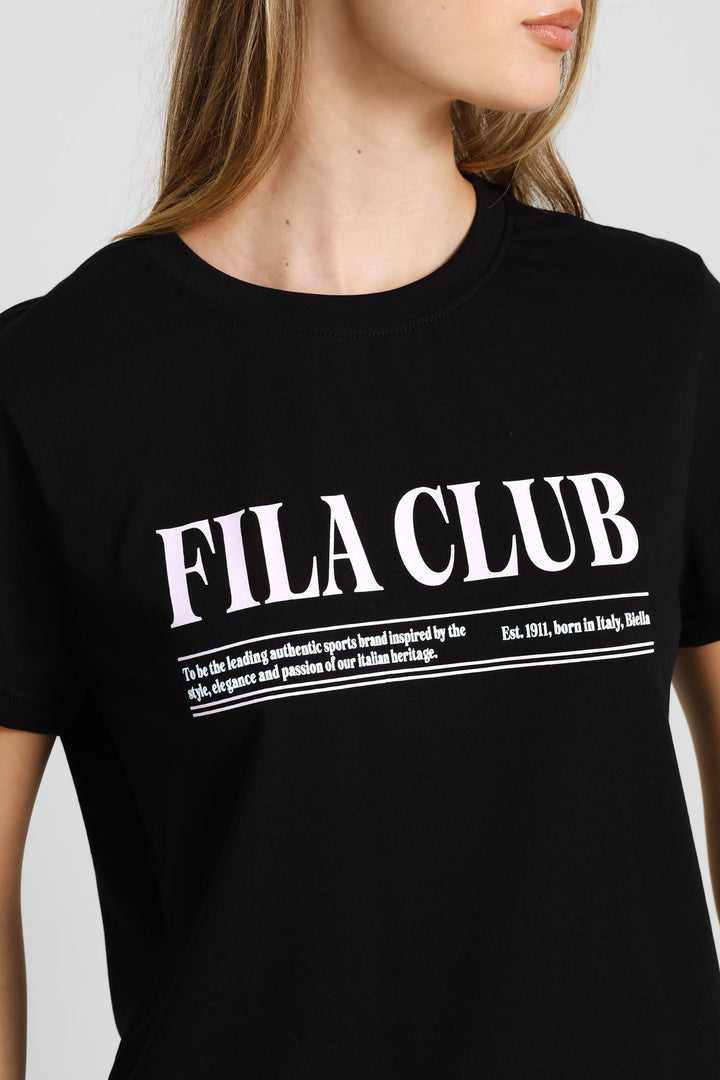 Club T-Shirt - Black