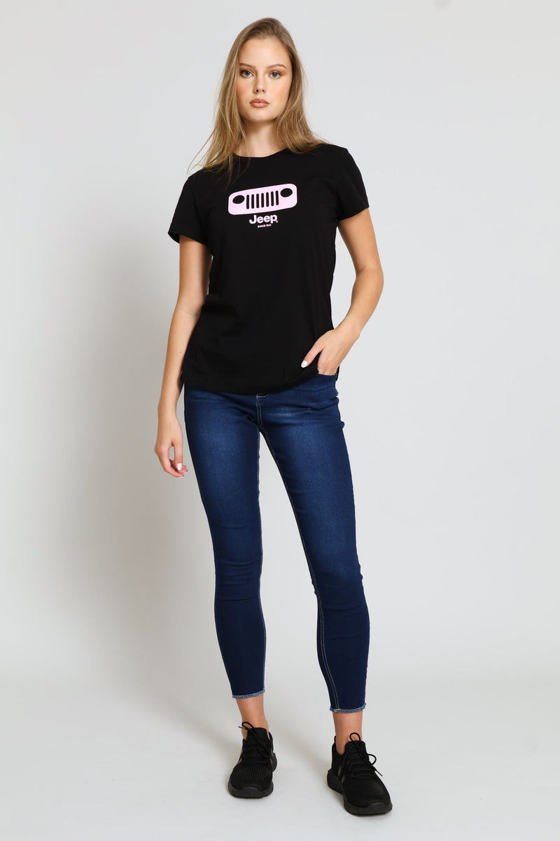 Grille Icon Tee - Black