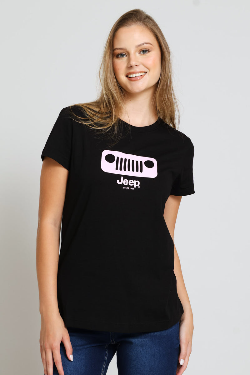 Grille Icon Tee - Black
