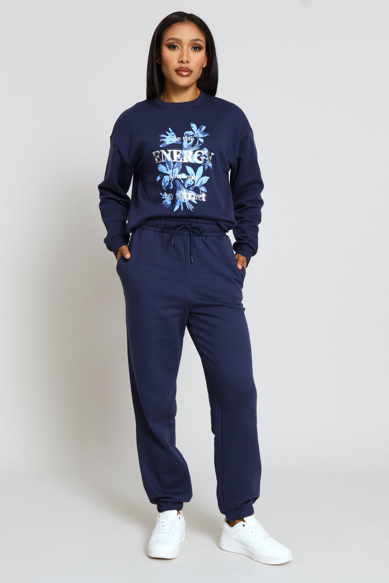 Classic Fleece Jogger - French Navy