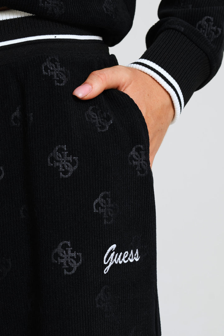 Paulina Wide Leg Pants - Black