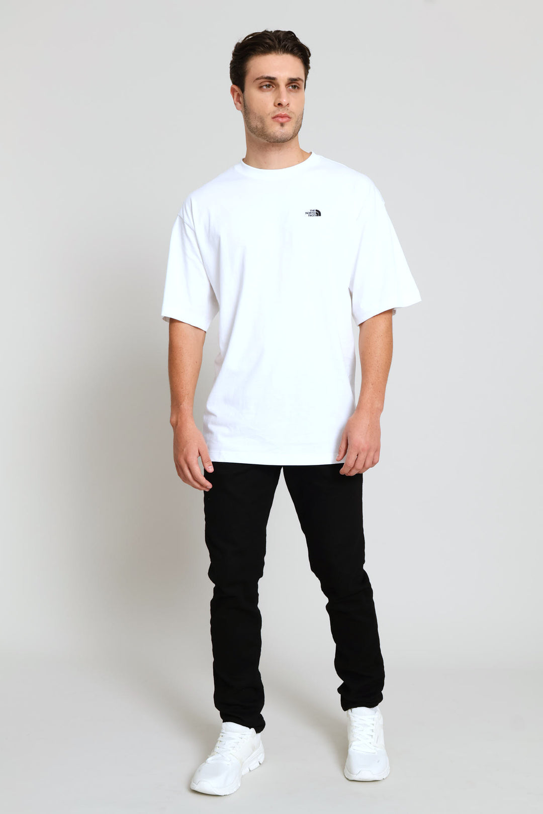 Essential Simple Dome Oversized Tee - White