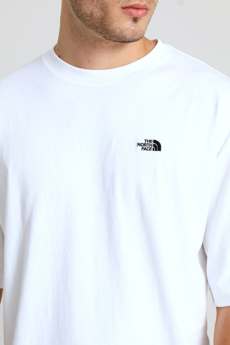 Essential Simple Dome Oversized Tee - White