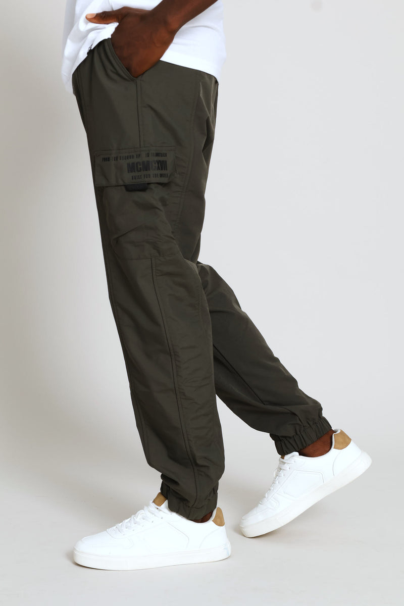 Nylon Hyb Jogger - Olive