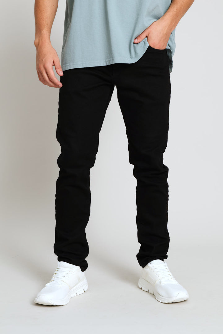 512 Za Slim Taper Denim - Black