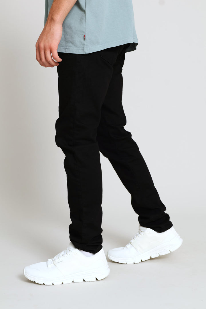 512 Za Slim Taper Denim - Black