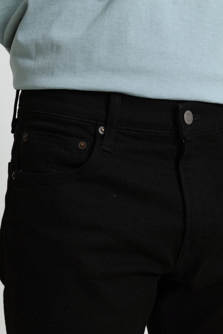 512 Za Slim Taper Denim - Black
