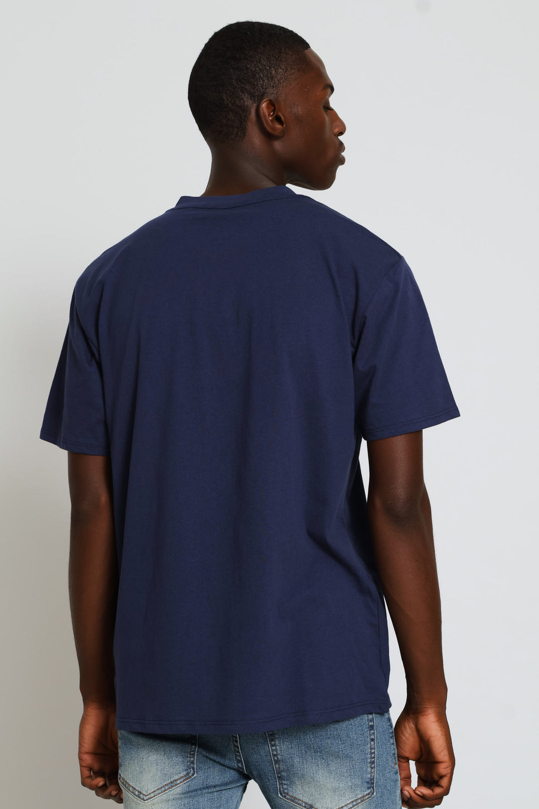 Classic Logo Tee - Navy