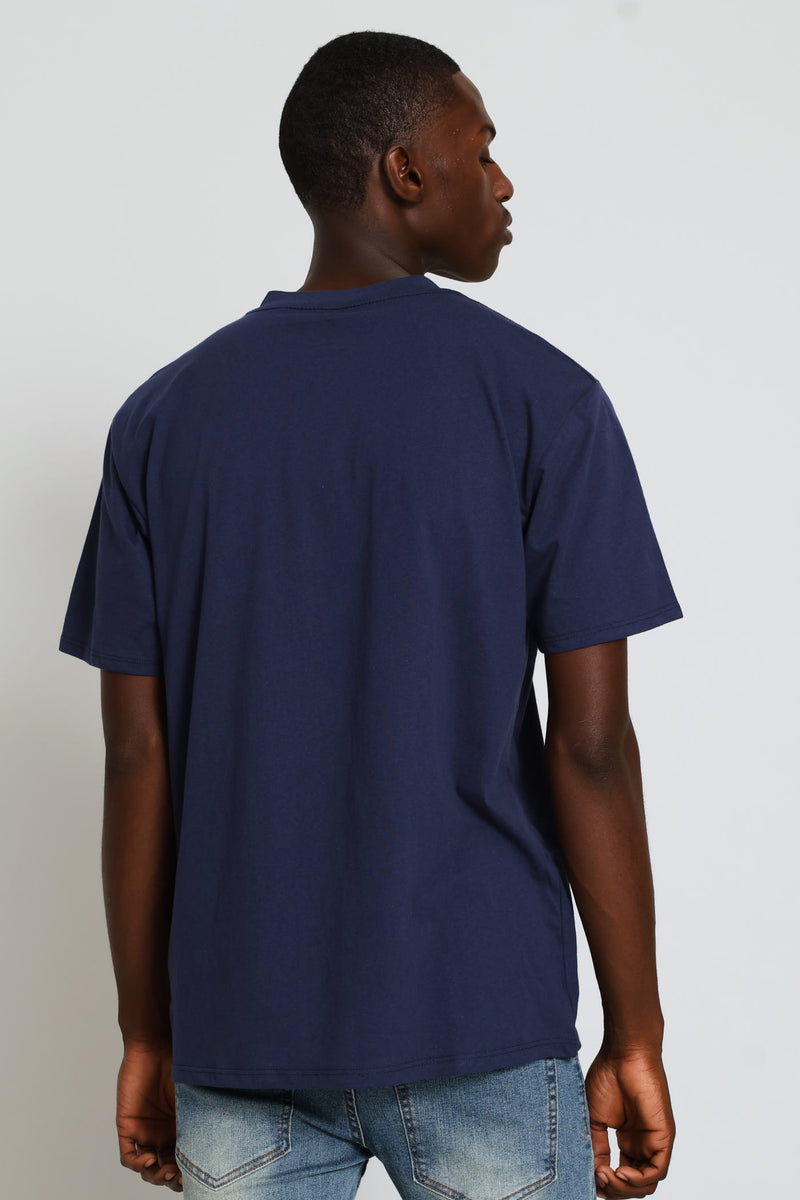 Classic Logo Tee - Navy