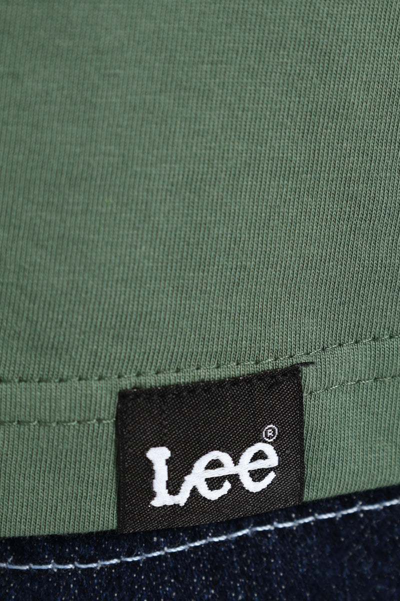 Logo Print Tee - Green