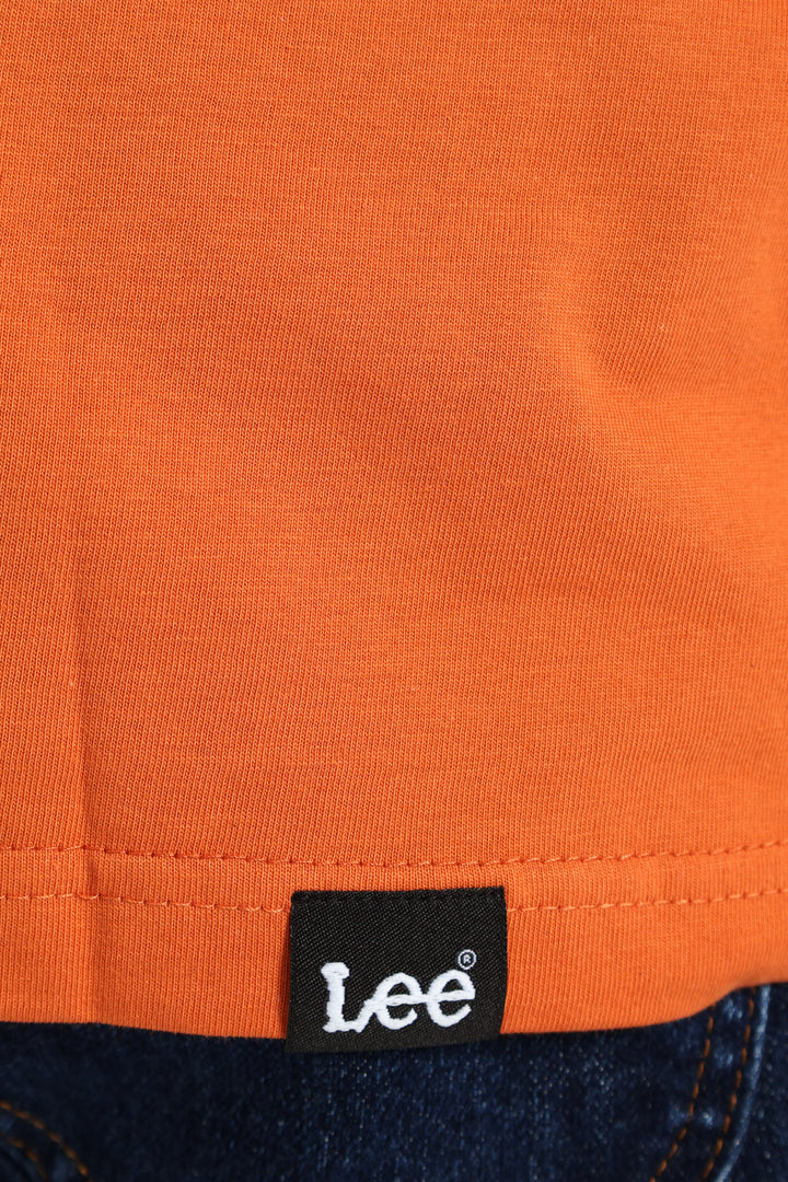 Logo Print Tee - Paprika