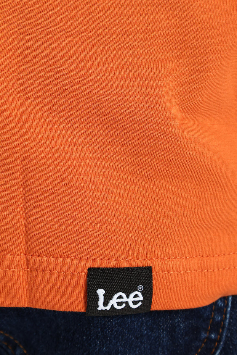 Logo Print Tee - Paprika