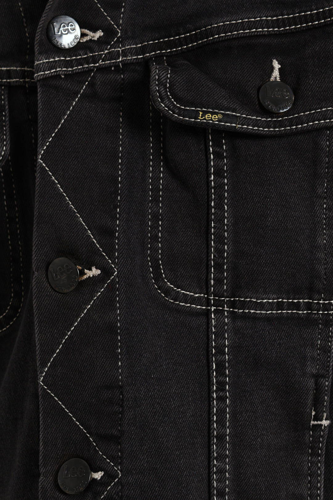 Rider Denim Jacket - Black