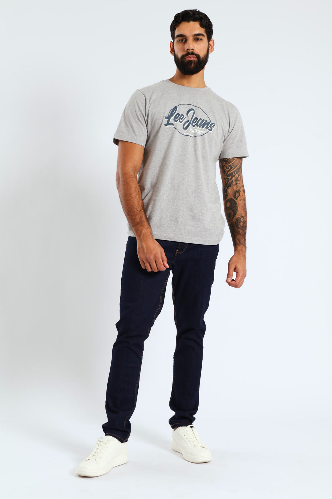Eddie Regular Tapered Leg Denim - Indigo