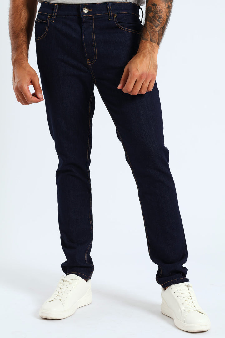 Eddie Regular Tapered Leg Denim - Indigo