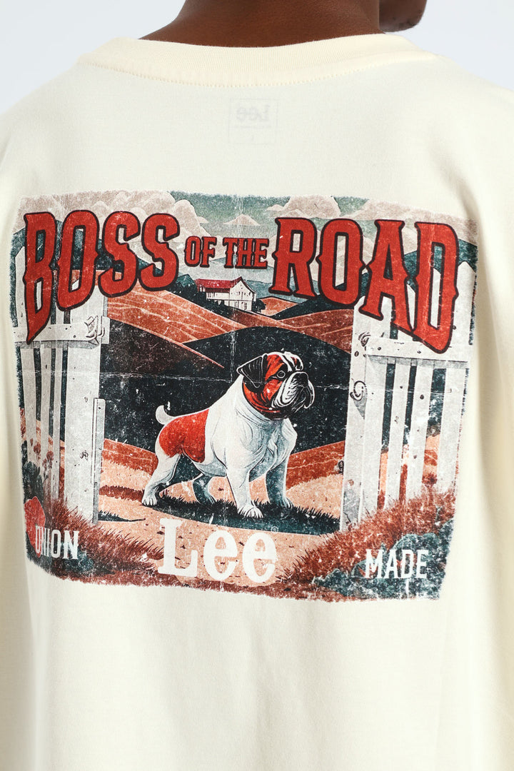 Botr Vintage Tee - White