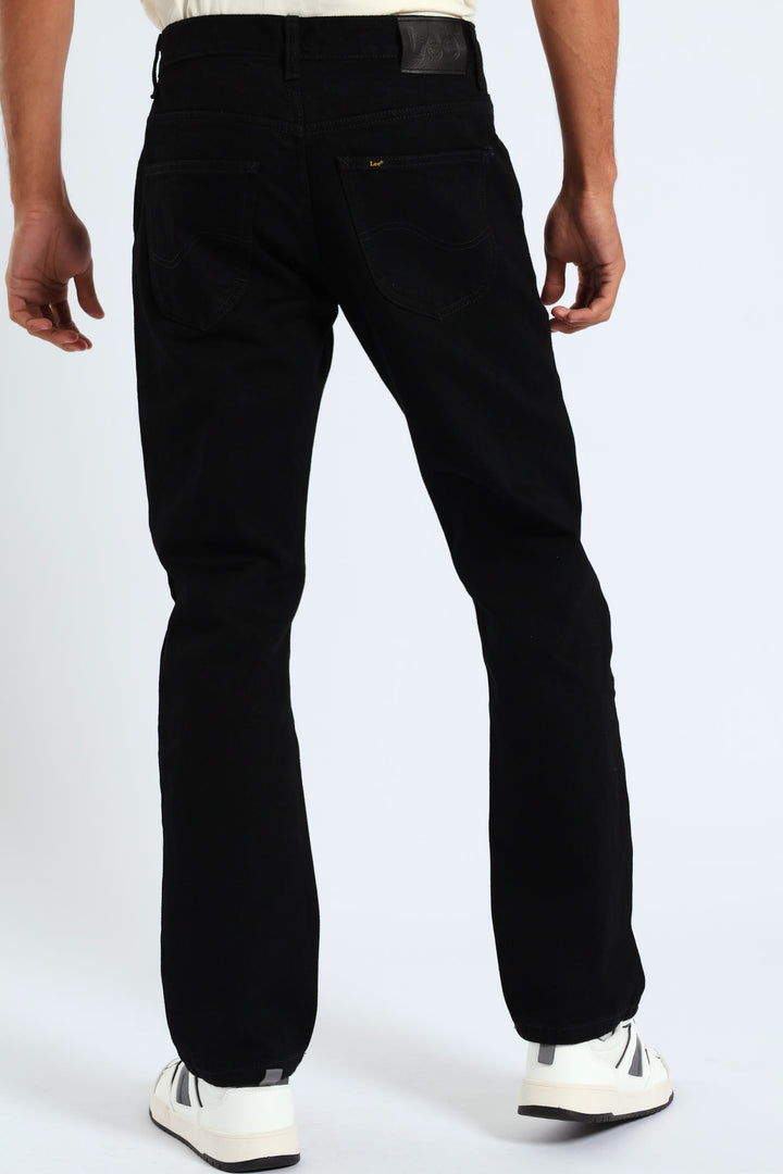 Brooklyn Regular Straight Leg Denim - Black