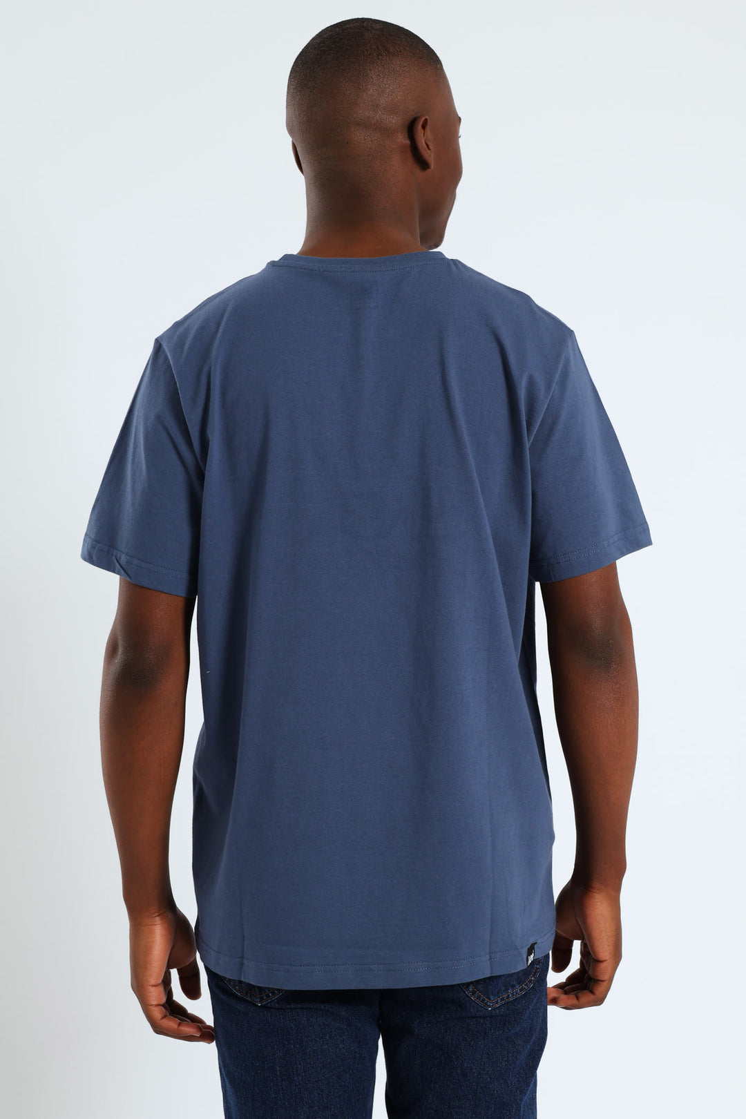 Gel Outline Logo Tee - Blue