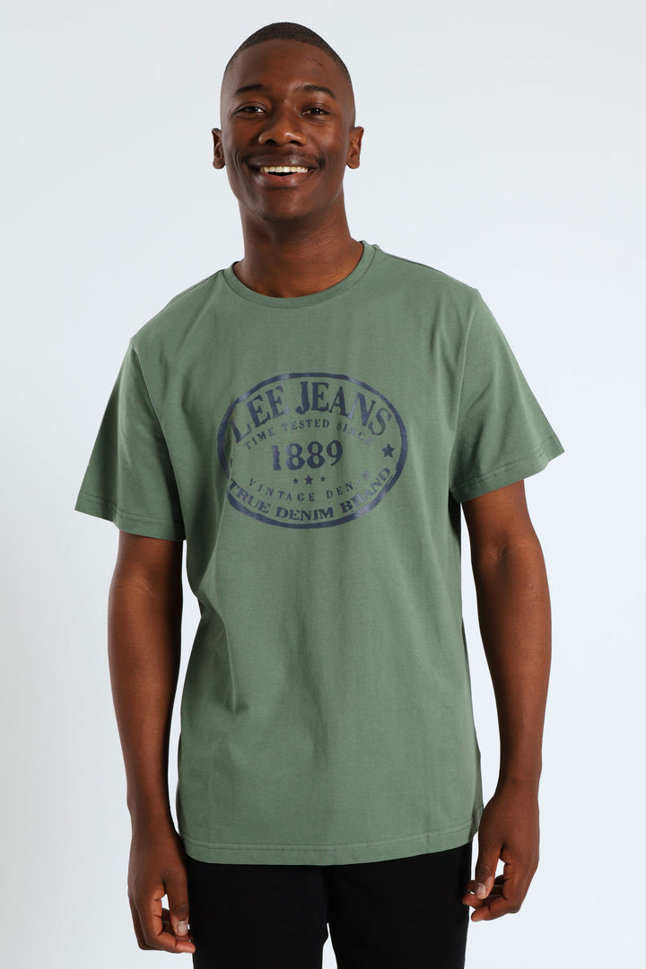 Short Sleeve 1889 Tee - Green