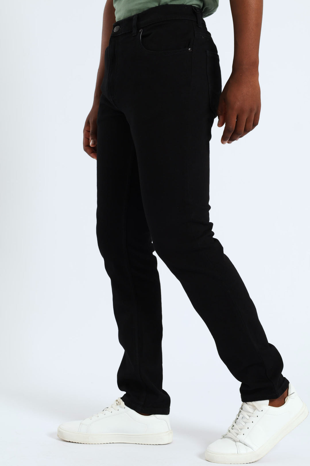 Eddie Regular Tapered Leg Denim - Black