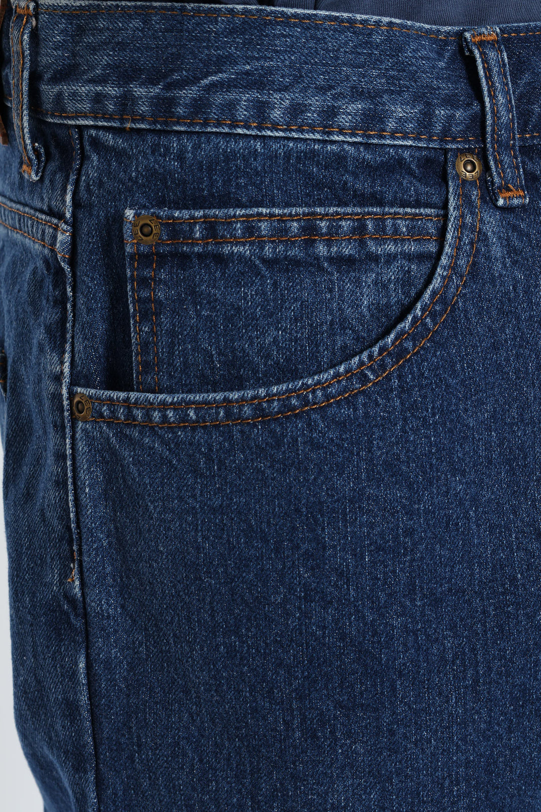 Brooklyn Regular Straight Leg Denim - Stonewash