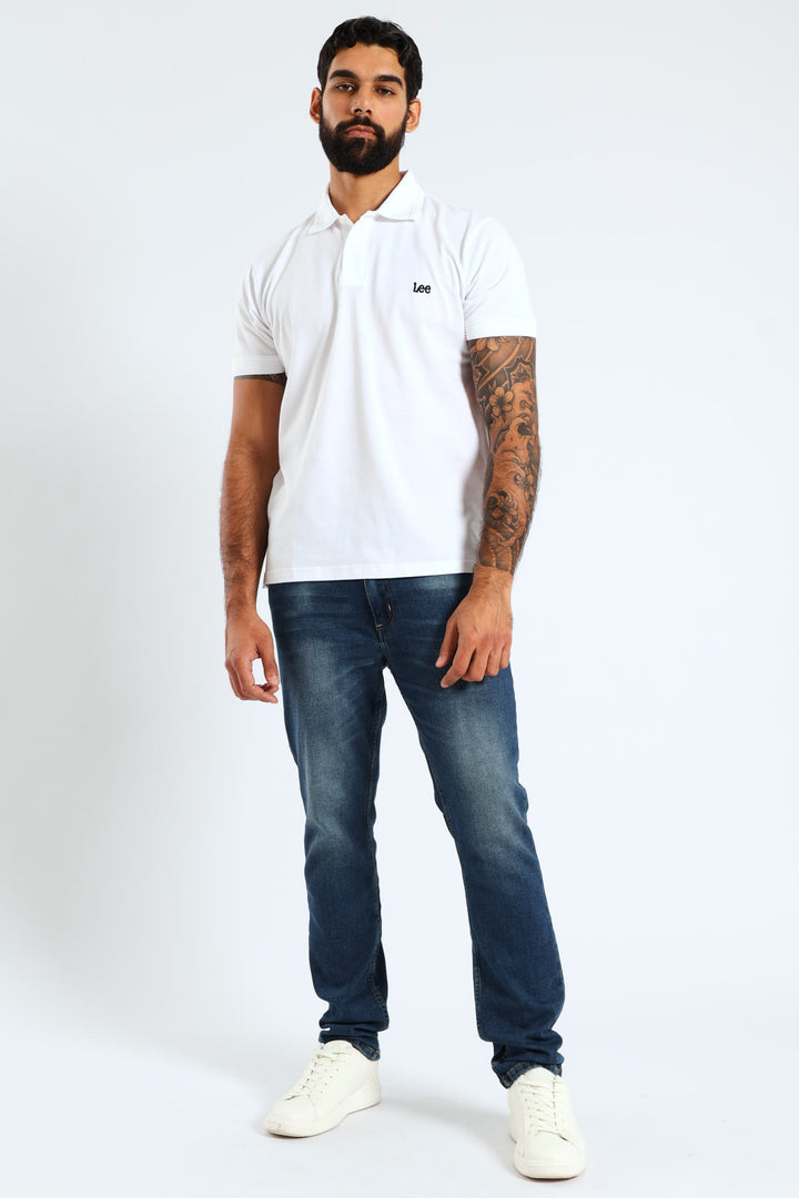 Lcarus Polo Golfer - White