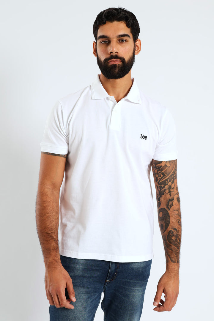 Lcarus Polo Golfer - White