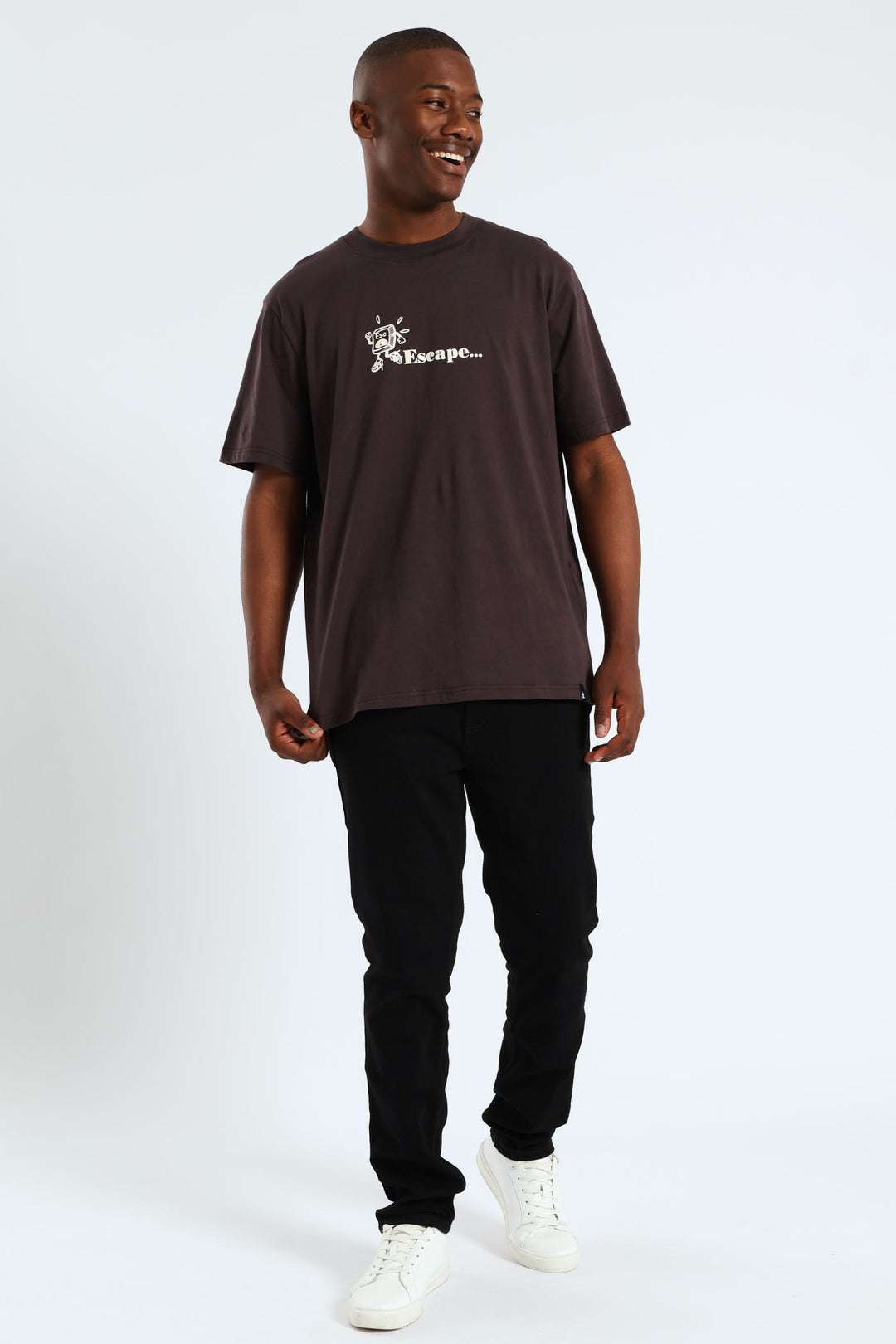 Too Many Issues Front & Back Tee - Chocolate