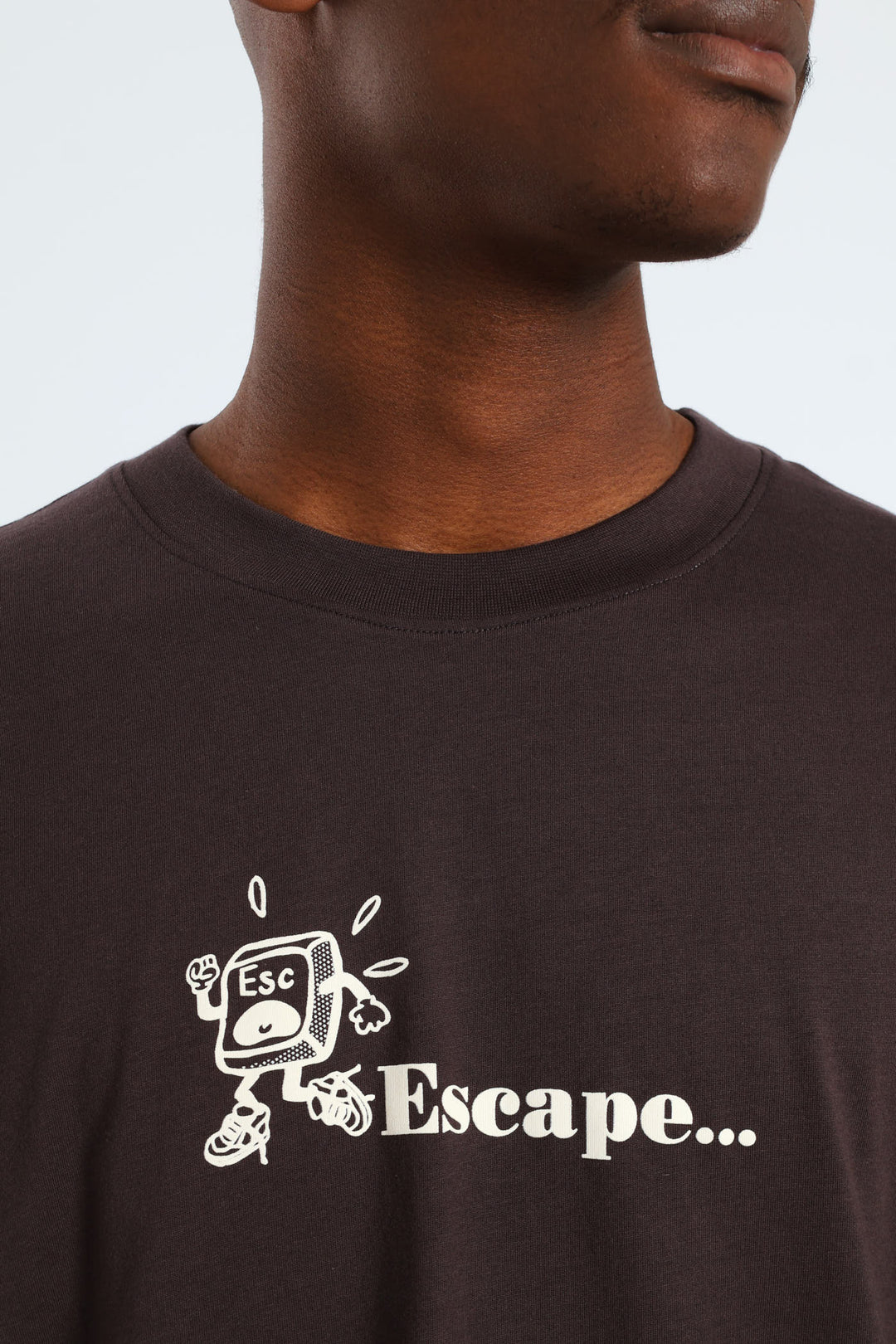 Too Many Issues Front & Back Tee - Chocolate