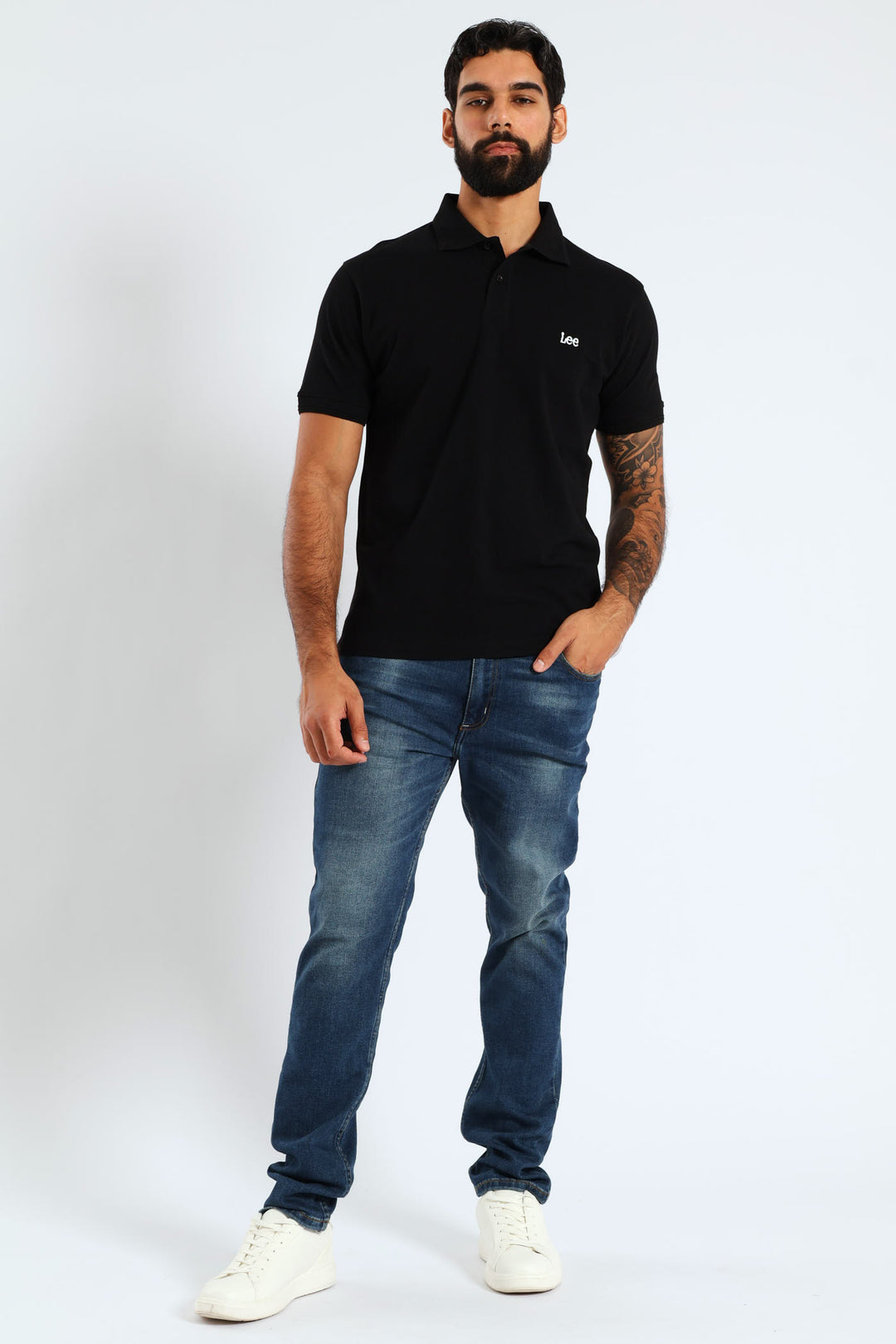 Lcarus Polo Golfer - Black