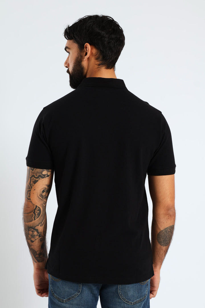 Lcarus Polo Golfer - Black