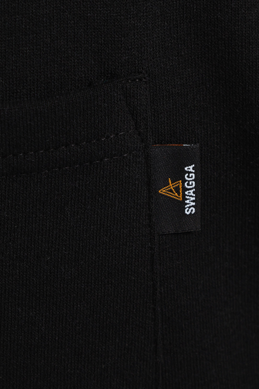 Basic Side Pocket Fleece Shorts - Black