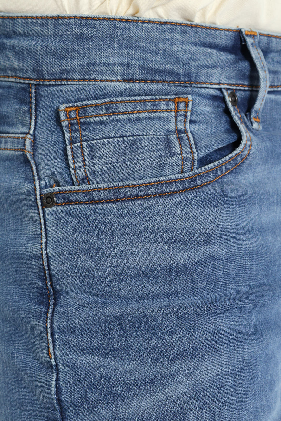 Mid Quartz Slim Denim - Mid Wash