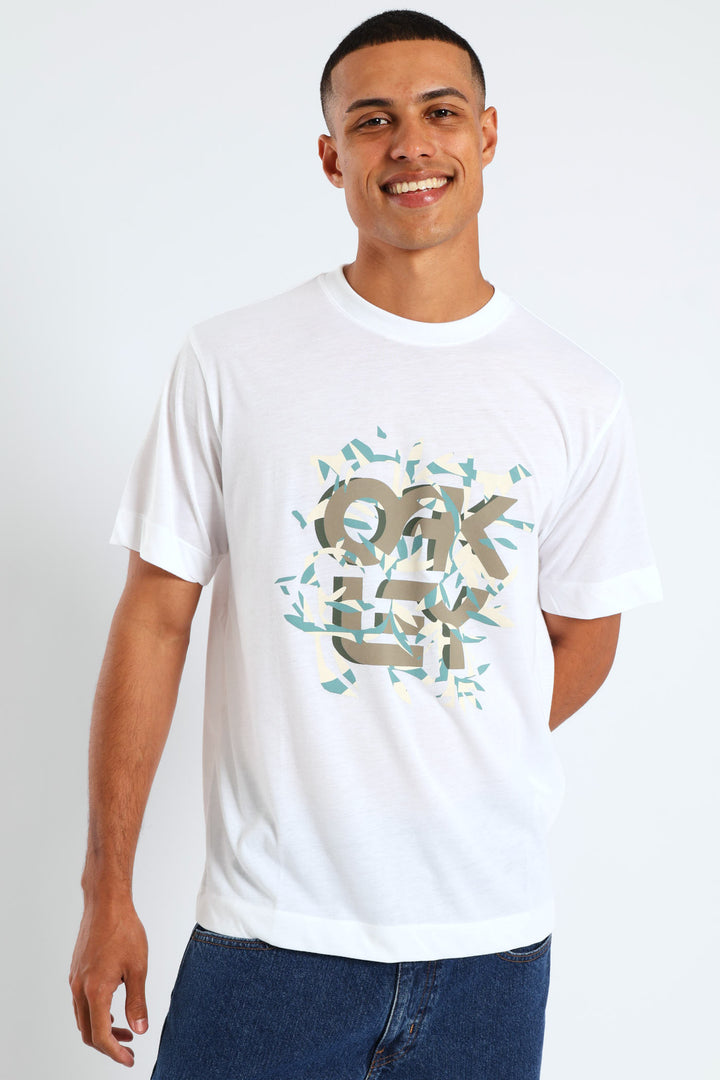 B1B Coral Tee - White