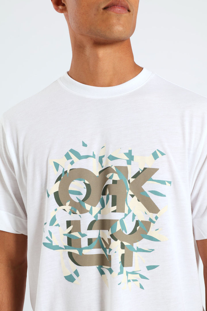 B1B Coral Tee - White