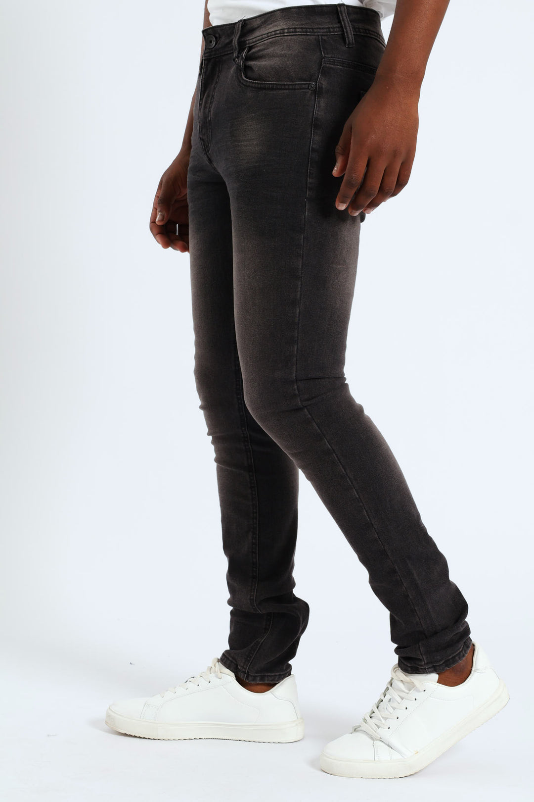 Cormac Skinny Denim - Charcoal