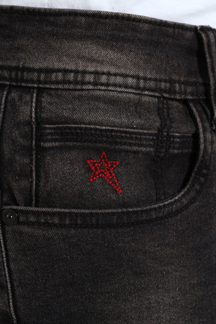 Cormac Skinny Denim - Charcoal