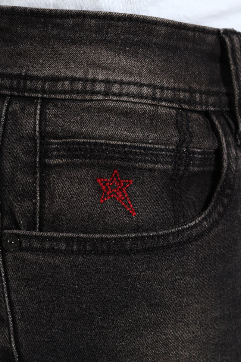 Cormac Skinny Denim - Charcoal