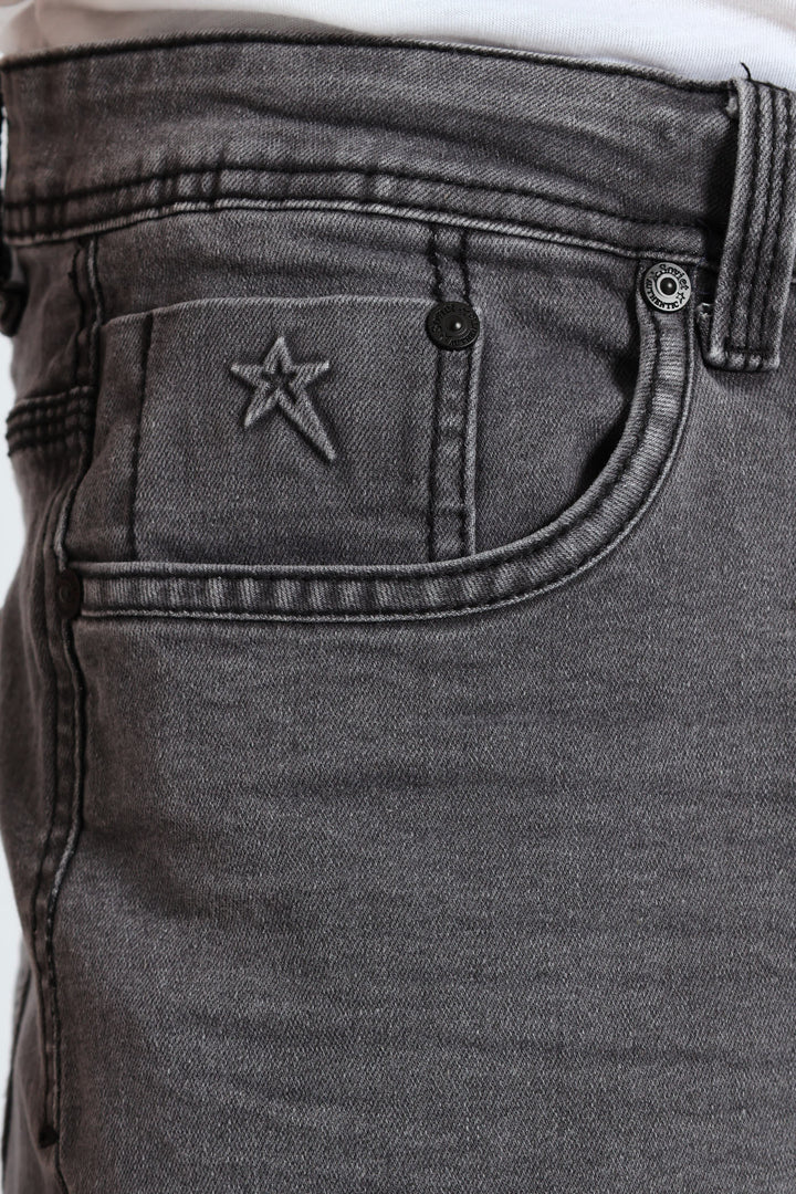 Terminator Slim Denim - Medium Grey