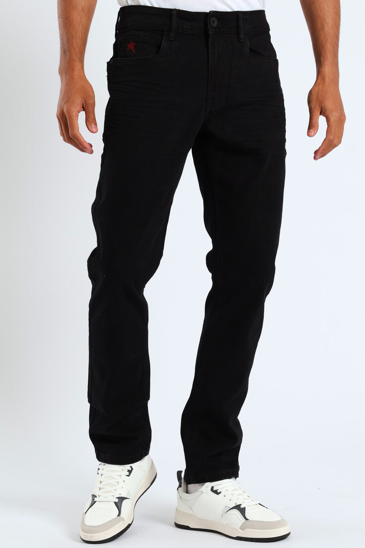 Callahan Slim Denim - Black