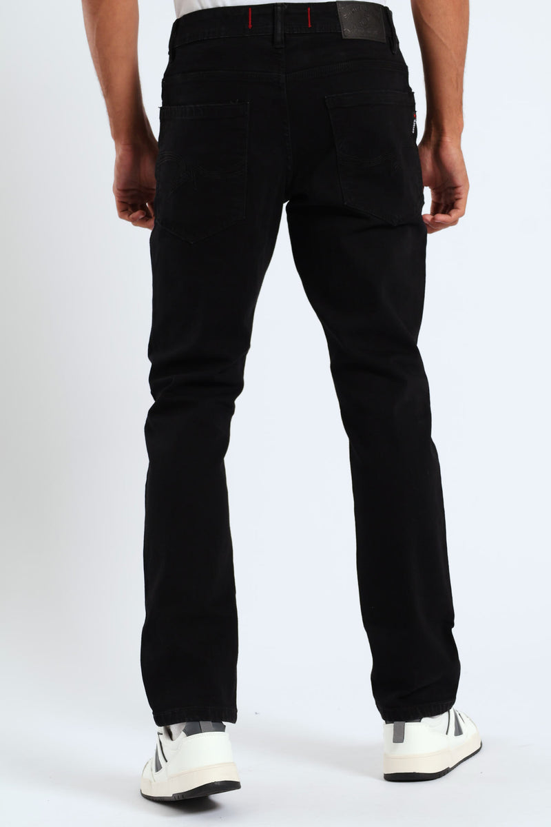 Callahan Slim Denim - Black