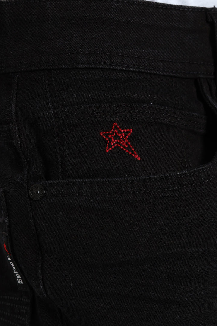 Callahan Slim Denim - Black