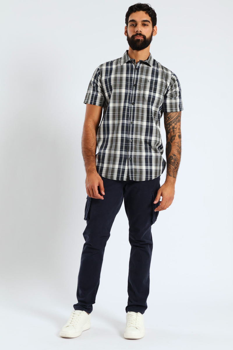Check Shirt - Fatigue