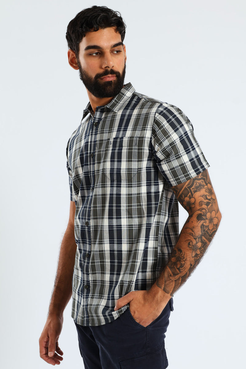 Check Shirt - Fatigue