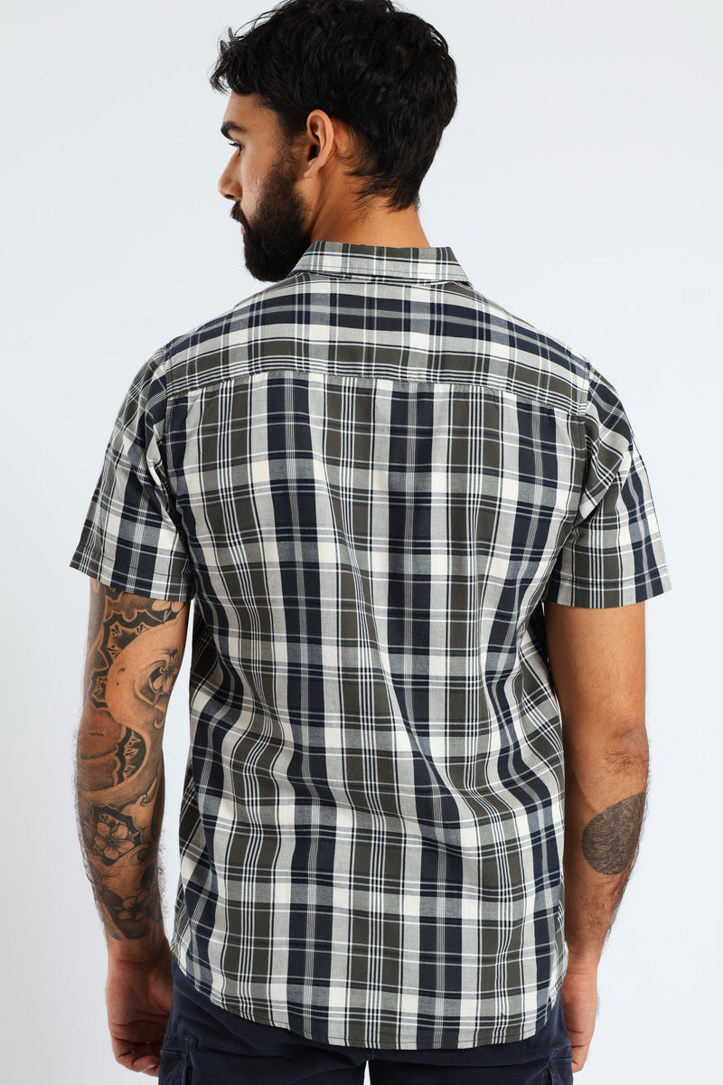Check Shirt - Fatigue