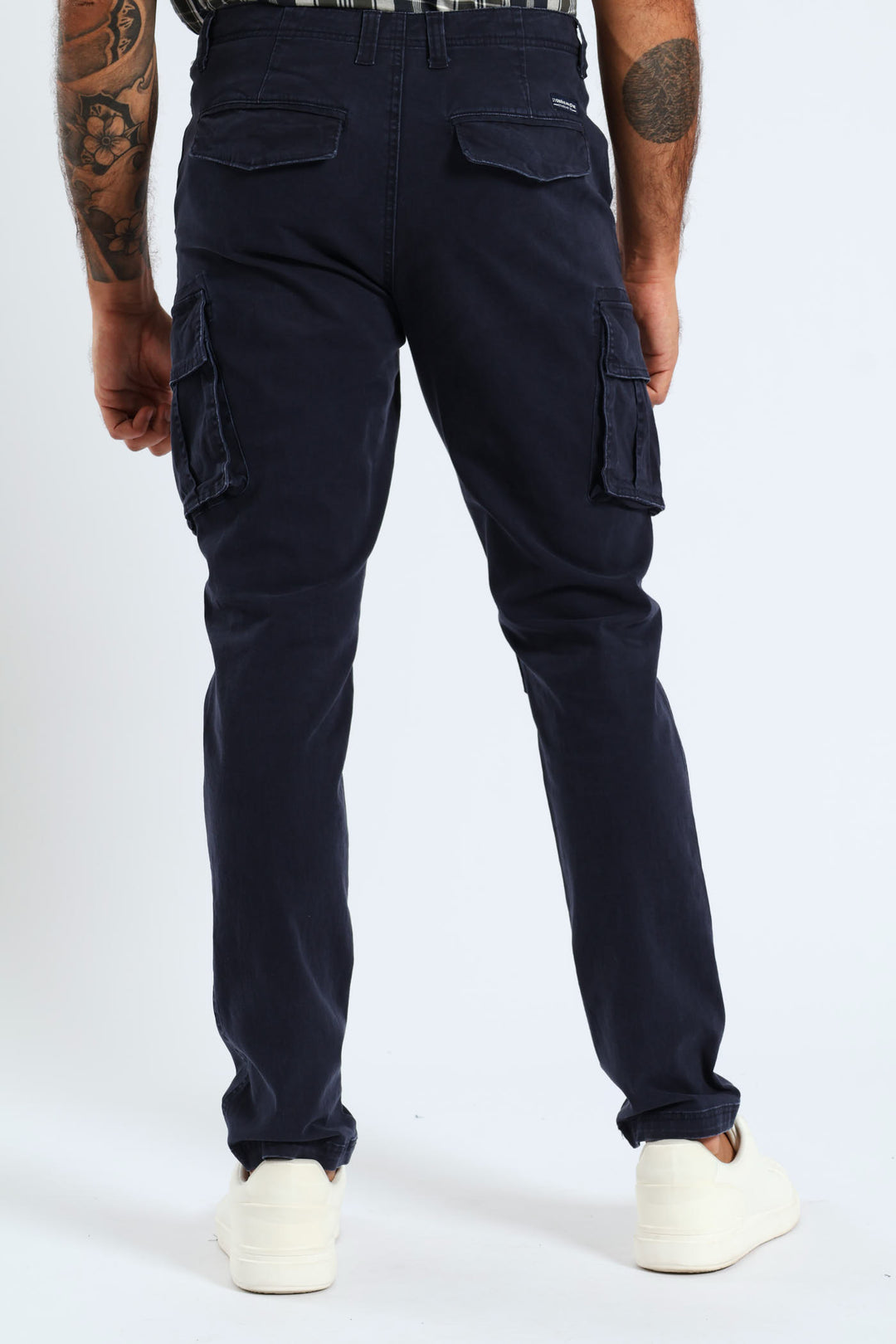 Cargo Bellows Pant - Navy