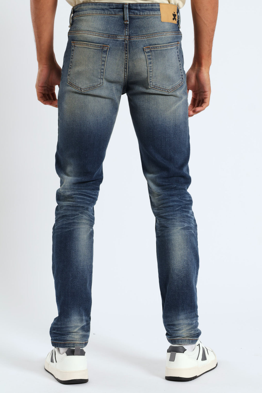 Rip And Repair Denim - Medium Wash