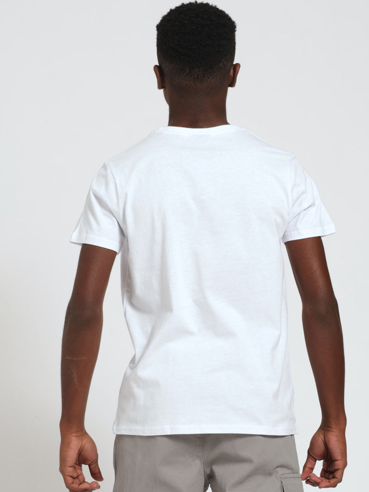 Boys Ronaldo Tee - White